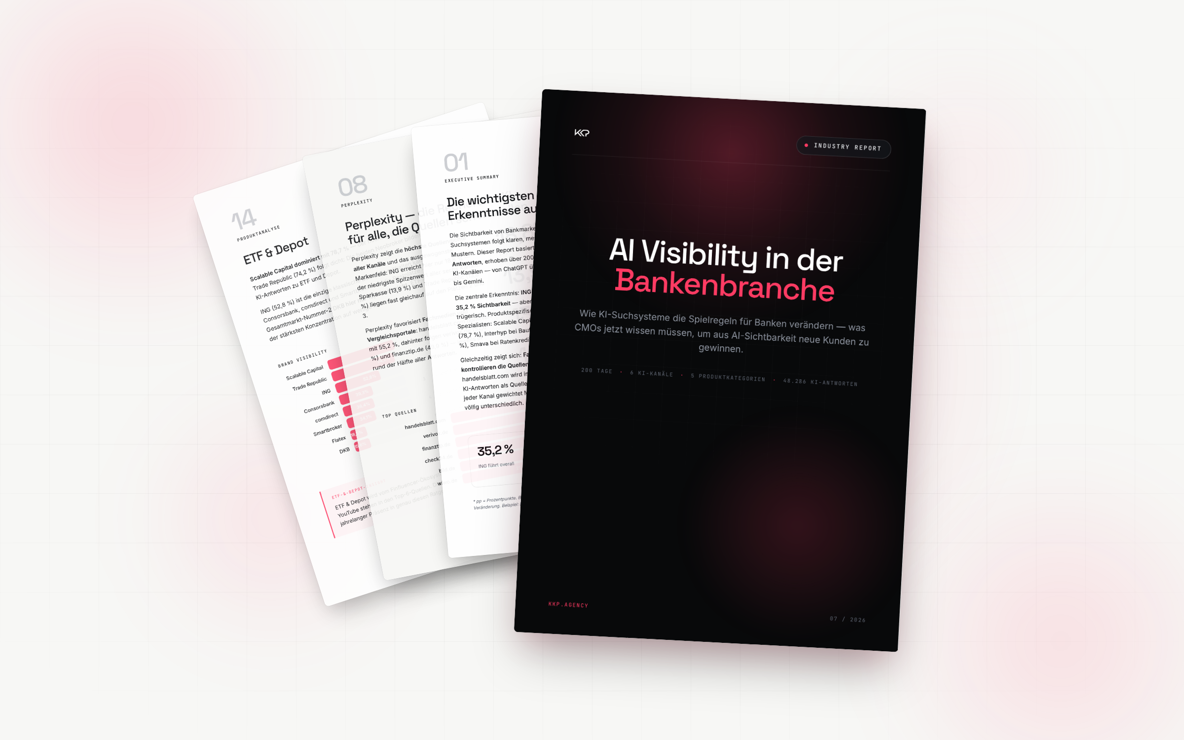 KKP Industry Report — AI Visibility in der Bankenbranche (in Arbeit)